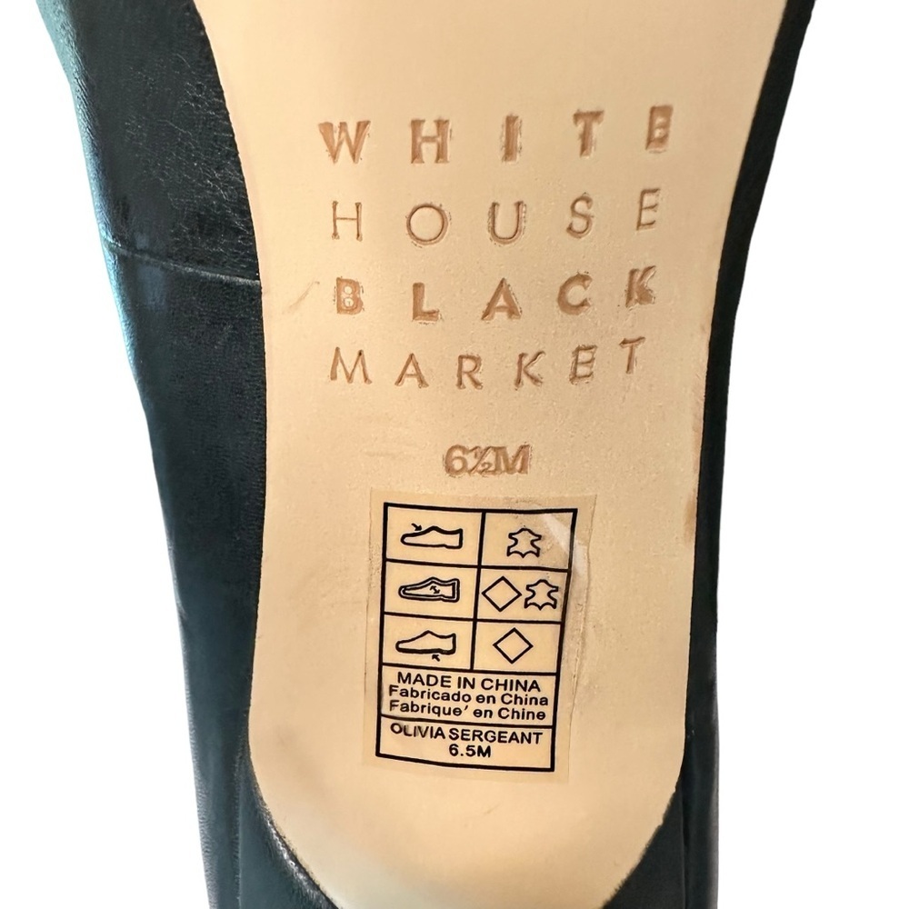 WHBM | Sergeant Green Pumps Size 6.5 - Picture 16 of 16